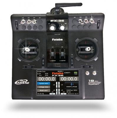 FX-36 Fernsteuerung ohne Akku + R7008SB, FASSTest, 2,4GHz