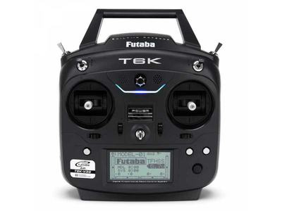 T6K V3 Fernsteuerung (Mode 2) ohne Akku, T-FHSS / S-FHSS, + R3008SB 2,4GHz