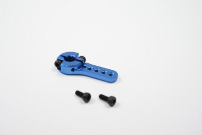 Servo Metal Single Arm Blue 6x25T (for 53,54,55 series servo)