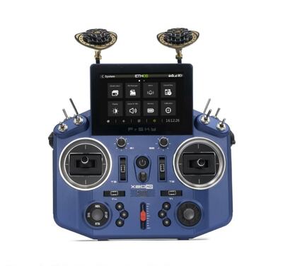 Tandem X20 Fernsteuerung blau (Multi*-Protokoll, incl. SD-Karte, Akku, Softcase & Griffschalen)