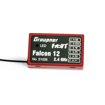 Falcon 12 Gyro-Empfänger (2,4 GHz, HoTT)