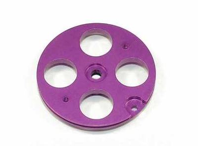 35 mm Alu Pull-Pull Scheibe - VIOLETT - JR/Graupner