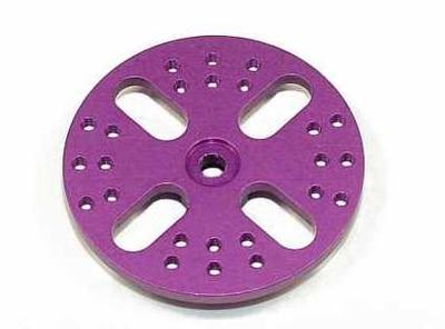 35 mm Alu Push-Pull Scheibe - VIOLETT - Hitec