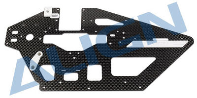 Chassis Seitenteil Carbon (R) (T-Rex 470L)