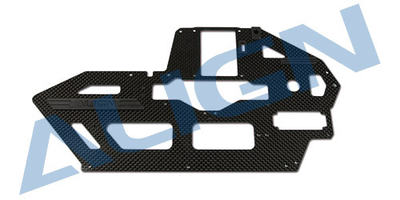 Chassis Seitenteil Carbon (L) (T-Rex 500X)
