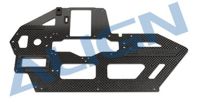 Chassis Seitenteil Carbon (R) (T-Rex 500X)