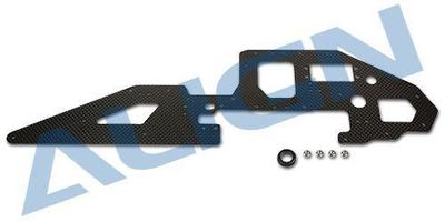 Chassis Seitenteil Carbon (Oben) (T-Rex 650X)