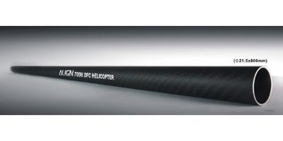 Heckrohr CFK mattschwarz (T-Rex 700N)