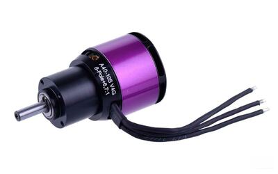 Brushless Motor A40-10S V4G kv1600 + 6,7:1 Planetengetriebe