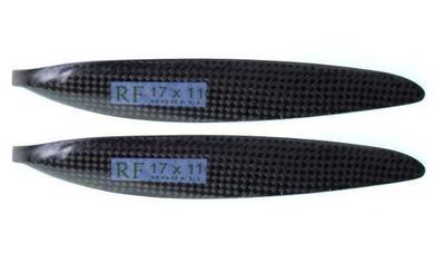 Klapp Luftschrauben Propeller Blätter CFK-Prop RFM 17x11"