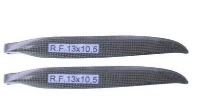 Klapp Luftschrauben Propeller Blätter CFK-Prop RFM 13x10,5"