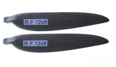 Klapp Luftschrauben Propeller Blätter CFK-Prop RFM 12x8"
