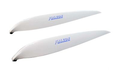 CFK Klappluftschraube 15x8" weiss