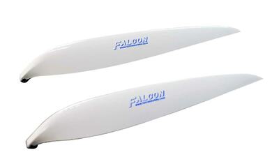 FALCON CFK Klappluftschraube 19x13 weiss