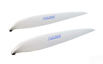 CFK Klappluftschraube 20x14" weiss