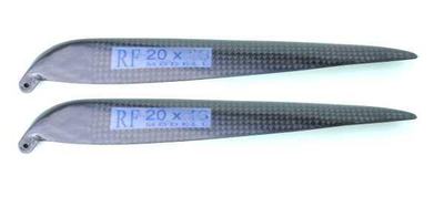 Klapp Luftschrauben Propeller Blätter CFK-Prop RFM 20x10"