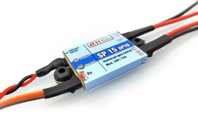 JETImodel SP 15 OPTO, Zündschalter