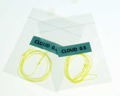 Para-RC Ersatzleinen - Stammleinen Cloud 0.5 Dyneema 0,25mm gelb (2Stk.)