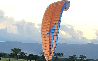Para-RC Gleitschirm PHASOR 2.3 RAST orange/blau/weiß