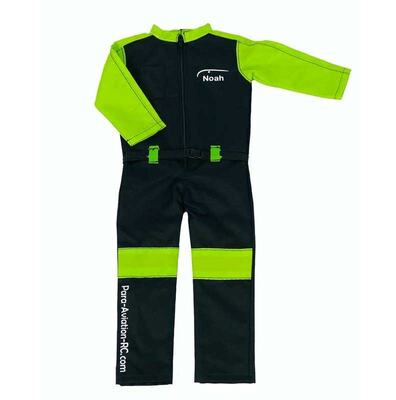 Para-RC Pilotenoverall Einteiler Noah "FREE" grün