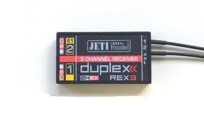 Jeti DUPLEX 2.4EX Empfänger REX 3 A40