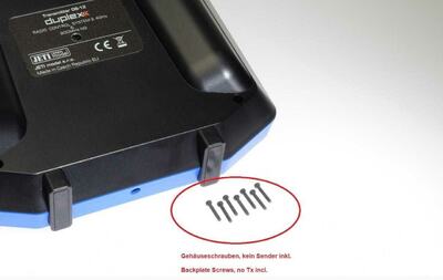 Ersatzschrauben (7 Stück) für Rückplatte Handsender DS-12