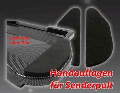 Handauflage für Carbon-Pult (2 Stück)