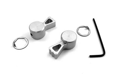 Alu Drehgeberset silber für DS-12