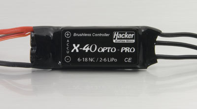 X-40 OPTO-Pro BL-Regler