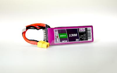 TopFuel LiPo ECO-X 1300mAh 3S 25C MTAG