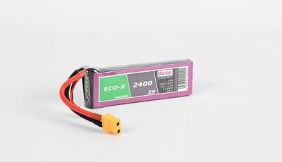 TopFuel LiPo ECO-X 2400mAh 2S 25C MTAG
