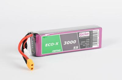 TopFuel LiPo ECO-X 3000mAh 5S 25C MTAG