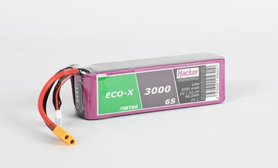 TopFuel LiPo ECO-X 3000mAh 6S 25C MTAG