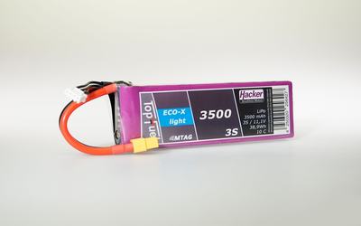 TopFuel LiPo ECO-X Light 3500mAh 3S 10C MTAG