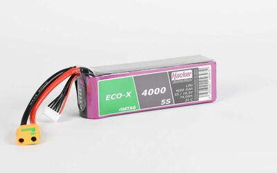 TopFuel LiPo ECO-X 4000mAh 5S 25C MTAG