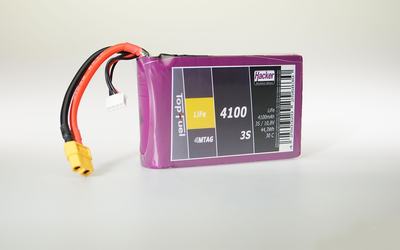 TopFuel LiFe 4100mAh 3S 30C MTAG