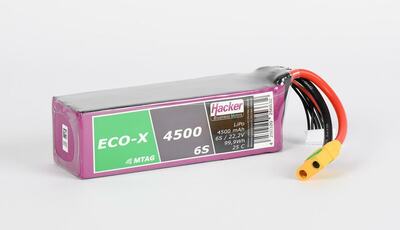 TopFuel LiPo ECO-X 4500mAh 6S 25C MTAG
