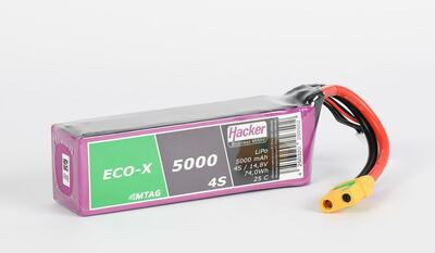 TopFuel LiPo ECO-X 5000mAh 4S 25C MTAG