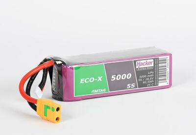 TopFuel LiPo ECO-X 5000mAh 5S 25C MTAG