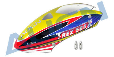 Kabinenhaube, lackiert (T-Rex 500X)
