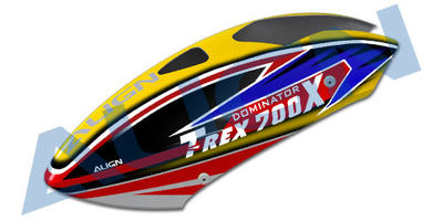 Kabinenhaube, lackiert (T-Rex 700X)