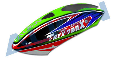Kabinenhaube, lackiert (T-Rex 700X)