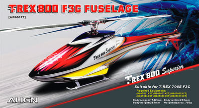 Speed Rumpf F3C (T-Rex 800)
