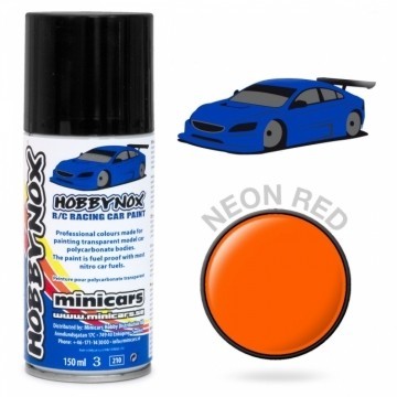 Neon Rot R/C Rennwagen Sprühfarbe (150 ml)