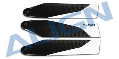 120 Carbon Heckrotorblätter 3-Blatt
