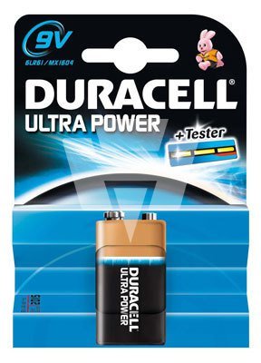 Duracell MN1604 Ultra Power Duralock 9-V-Block