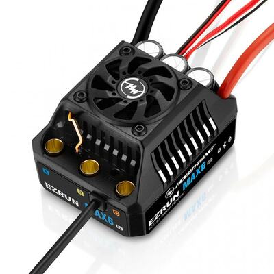 EzRun Brushless Regler MAX6 G2 200A, Sensorless, 3-8S WP ESC 1/6