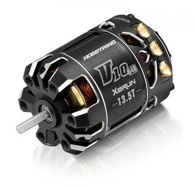 XeRun Brushless Motor V10 13.5T Black G4R Stock