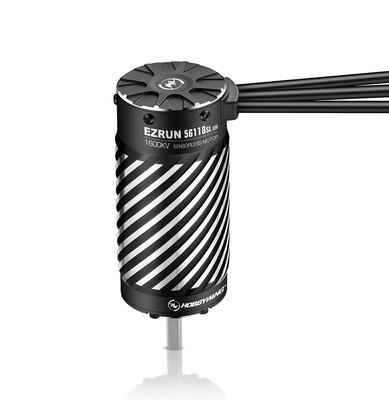 EzRun Brushless Motor 6118SL 1600kV Black G2 Sensorless 1/7-1/8