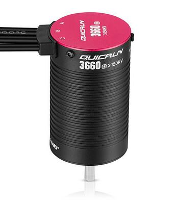 Bürsten Motor QuicRun 3660SL 3150kV G2 Sensorless 1/10 (5mm Shaft)